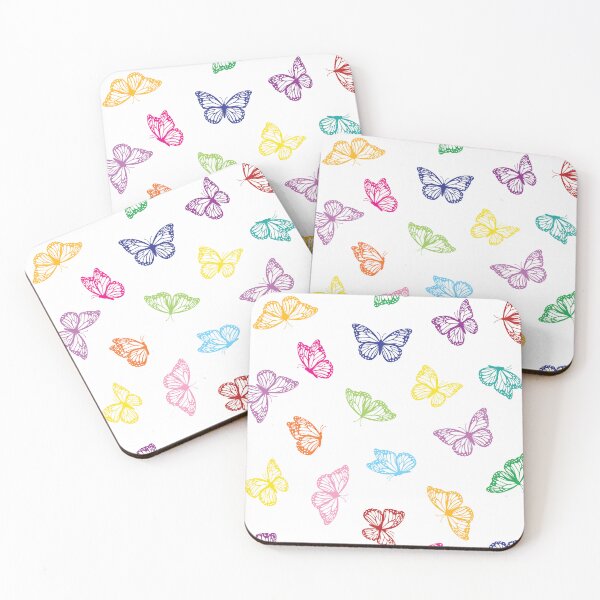 Item preview, colorful rainbow butterflies designed and sold by steymo.