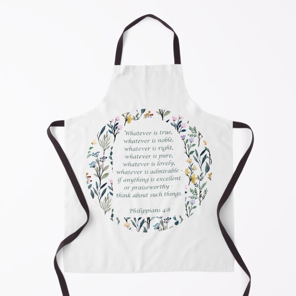 Item preview, Philippians 4:8 - Whatever is true, whatever is noble, whatever is right... designed and sold by FlutterByH.