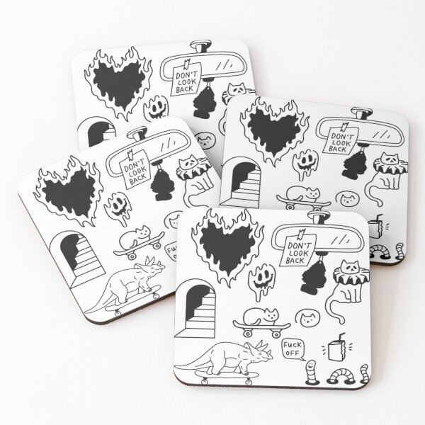 Item preview, trad skull bird floral cactus pidgeon tattoo floral fangs flash sheet design traditional designed and sold by LucyfromMilol.