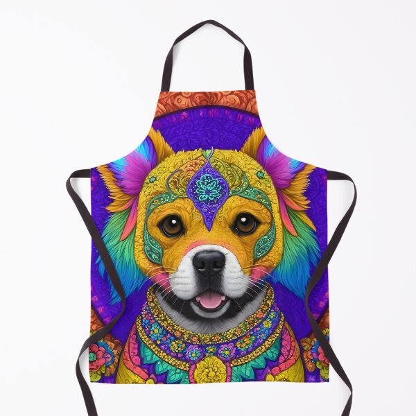 Item preview, Trippy DMT Happy Puppy Dog - Colorful designed and sold by Aaron2610.