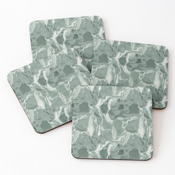 Item preview, Mint Green Marble designed and sold by ArtByDominique.