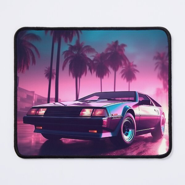 Item preview, Neon Rush: Speeding into the Synthwave Future designed and sold by Mullet Monkey.