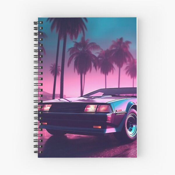 Item preview, Neon Rush: Speeding into the Synthwave Future designed and sold by Mullet Monkey.