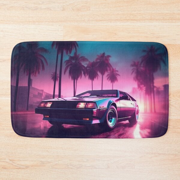 Item preview, Neon Rush: Speeding into the Synthwave Future designed and sold by Mullet Monkey.