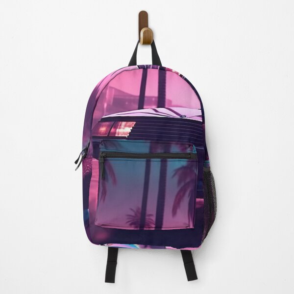 Item preview, Neon Rush: Speeding into the Synthwave Future designed and sold by Mullet Monkey.