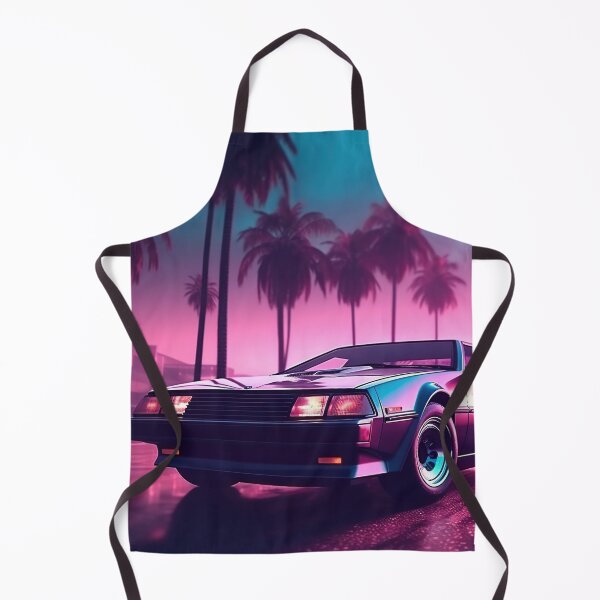 Item preview, Neon Rush: Speeding into the Synthwave Future designed and sold by Mullet Monkey.
