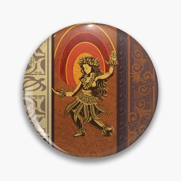 Item preview, Hawaiian - Samoan Hula Tapa Board 4439 designed and sold by sunnthreads.