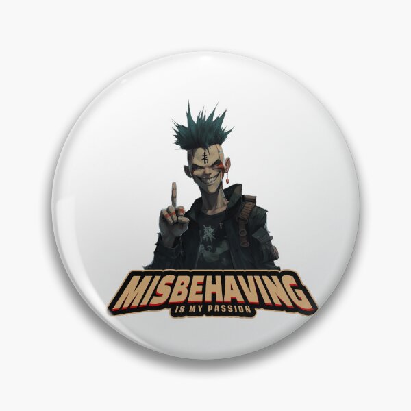 Item preview, Misbehaving is my passion designed and sold by WackyWorldArt.