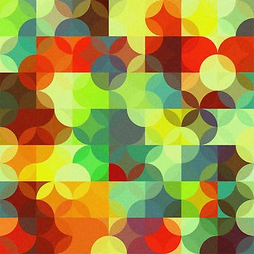 Artwork thumbnail, Abstract Colorful Circles Pattern Design by deepakrode7