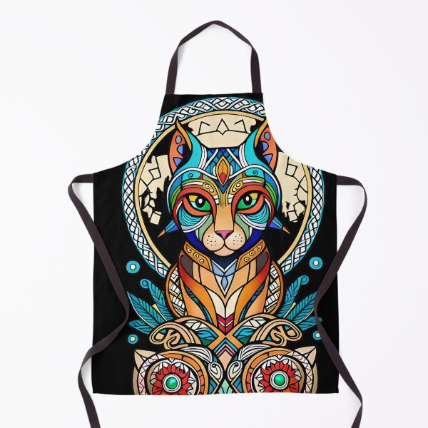 Item preview, Rainbow Tribal Cat designed and sold by ParadoxJane.