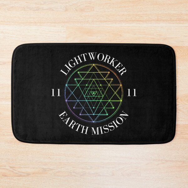 Item preview, Lightworker Earth Mission 1111 Rainbow Sacred Geometry designed and sold by PlanetStarseed.