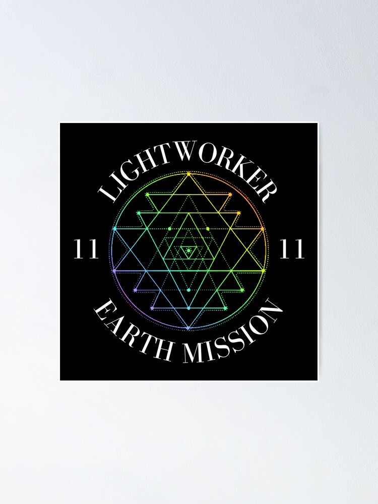 Lightworker Earth Mission 1111 Rainbow Sacred Geometry