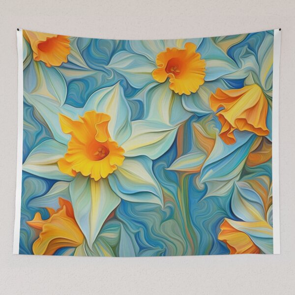 Item preview, Daffodils Pattern 1 designed and sold by BloomBoutiqueTs.