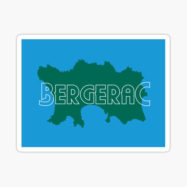 Bergerac Sticker
