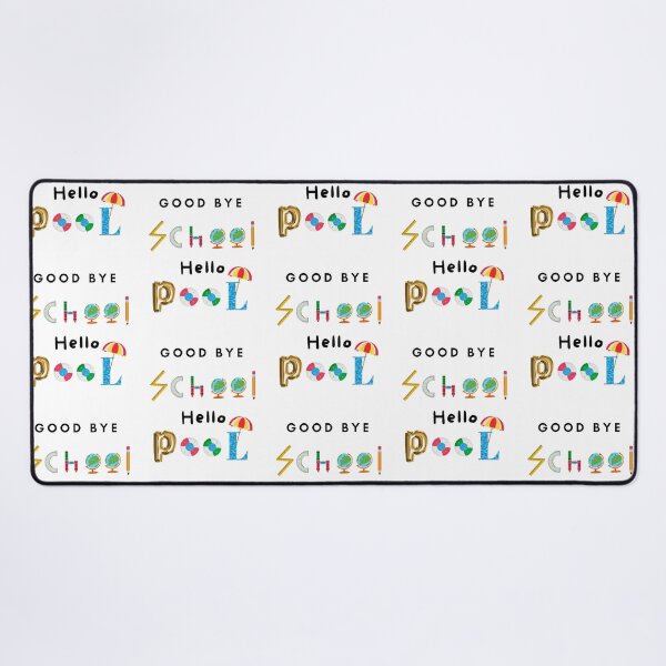 Item preview, Good Bye School Hello Pool - Funny and cute T-Shirts Quotes designed and sold by Designspot2020.