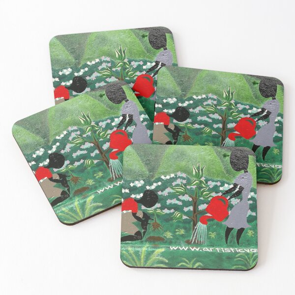 Item preview, Children Planting - Mural Art  designed and sold by Jillianamatt.