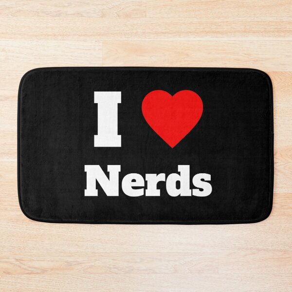 Item preview, I Love Nerds I Heart Nerds designed and sold by BeansHotTees.