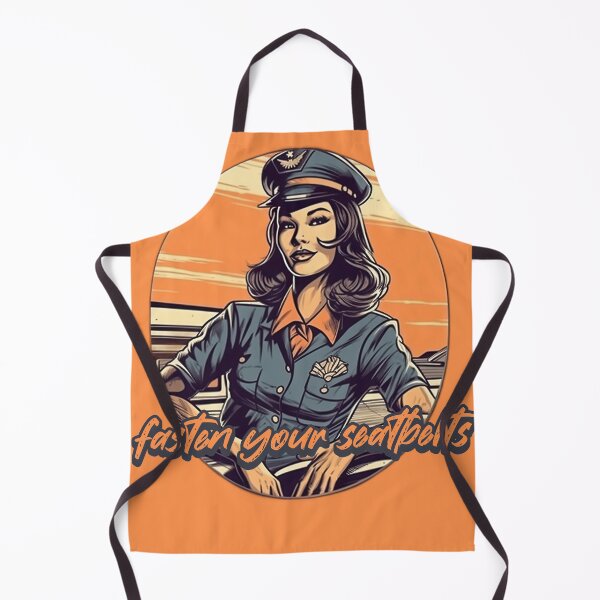 Item preview, fasten your seatbelts Cabin Crew, Flight Attendant, Flight Crew Stewardess designed and sold by AviationArtists.