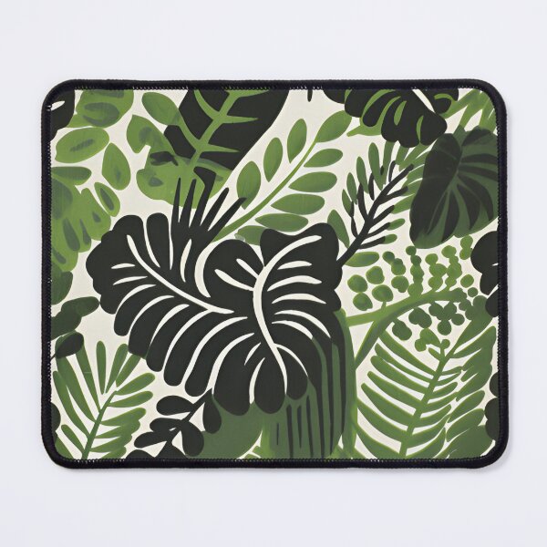 Item preview, London Flora Fusion: Abstract Leaf Meets African-Inspired Patterns designed and sold by PeToCreative.