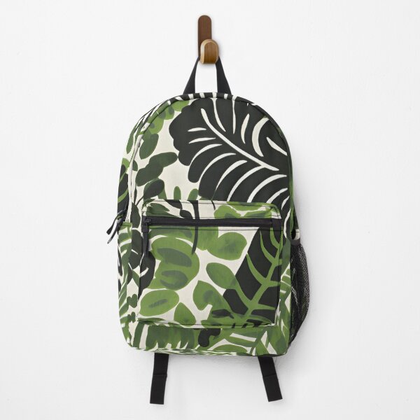 Item preview, London Flora Fusion: Abstract Leaf Meets African-Inspired Patterns designed and sold by PeToCreative.
