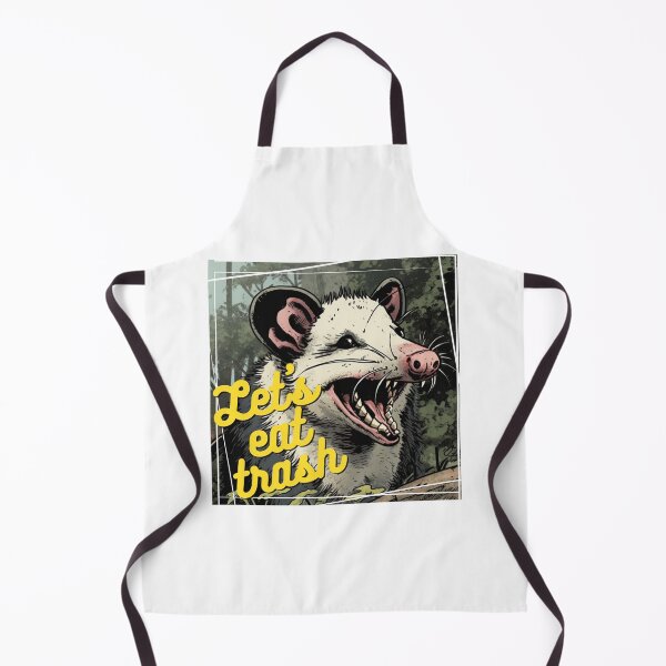Item preview, opossum let's eat trash designed and sold by CremisArt.