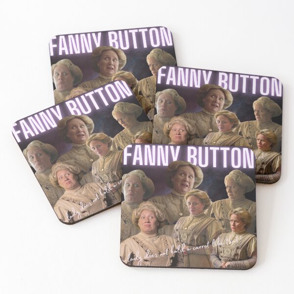 Item preview, Lady Fanny Button - BBC Ghosts designed and sold by JessyMoonshoes.