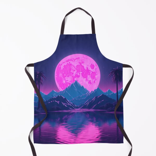 Item preview, Pink Moon Vaporwave designed and sold by AlvaroMeurer.