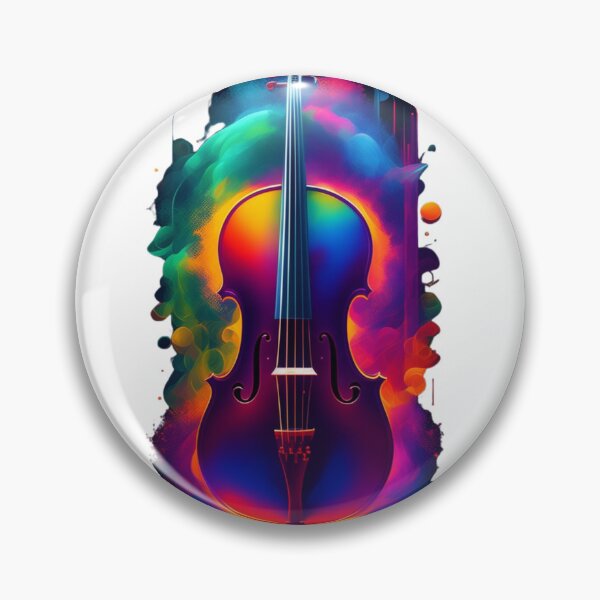 Item preview, arte violonchelo designed and sold by Skull Rhiz.
