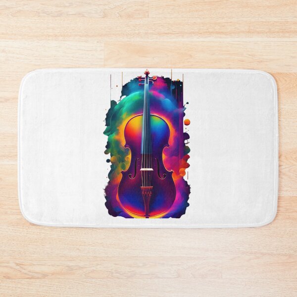 Aperçu de l'œuvre Art Violoncelle créée et vendue par Skull Rhiz.