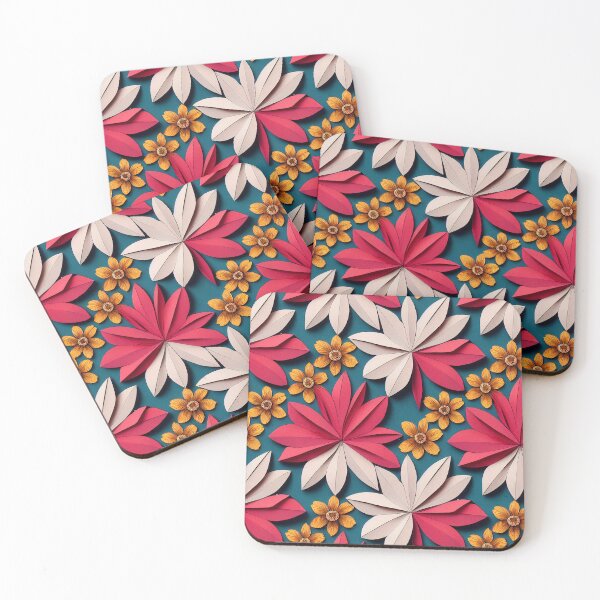 Item preview, Craft paper spring flowers designed and sold by logolegends.