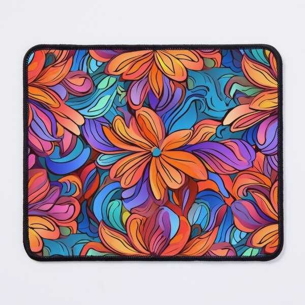 Item preview, Vibrant Flowers Pattern 1 designed and sold by BloomBoutiqueTs.