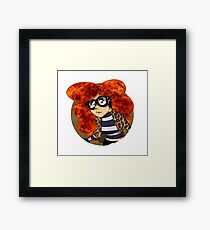 LASER BEAM Framed Print