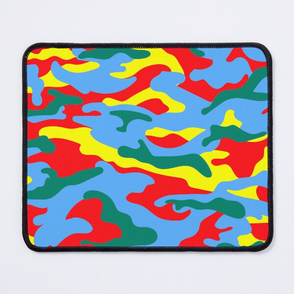 Item preview, Camouflage Seamless Colorful Pattern designed and sold by TheCatmeow2000.