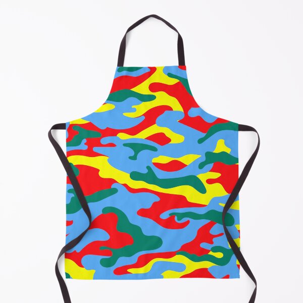 Item preview, Camouflage Seamless Colorful Pattern designed and sold by TheCatmeow2000.
