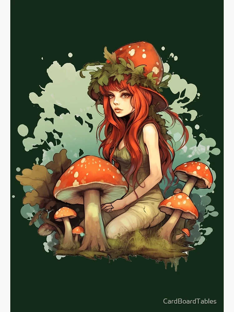 Fantasy Forager | Toadstool Mushroom Girl