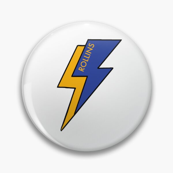 Item preview, Rollins College Lightning Sticker  designed and sold by Kate-pooch.