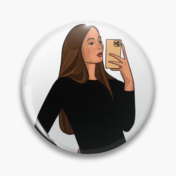 Item preview, Girl taking a picture, in a mirror designed and sold by YaraEess.