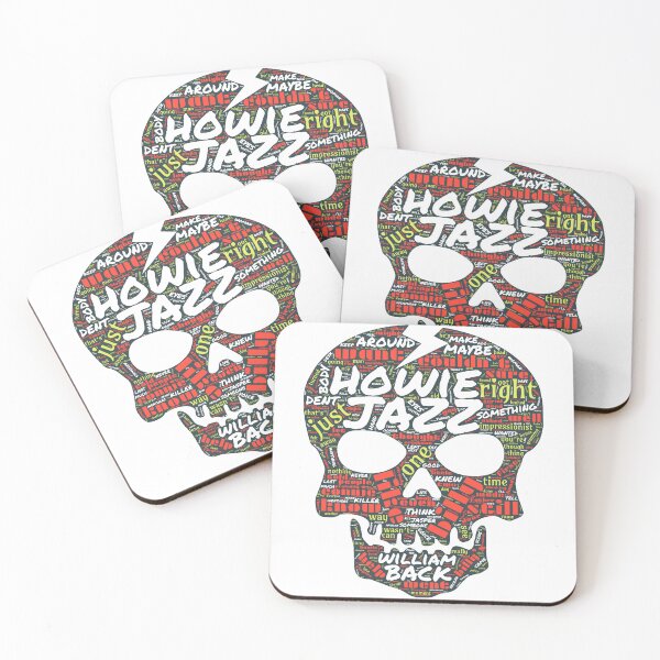 Item preview, I Hunt Killers Skull Word Cloud designed and sold by The Barry Lyga Shop.