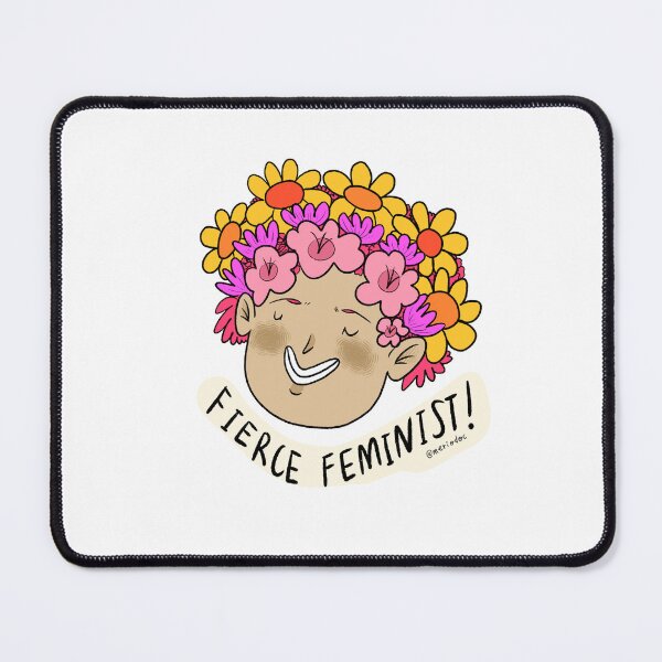 Item preview, Fierce Feminist designed and sold by Meriodoc.
