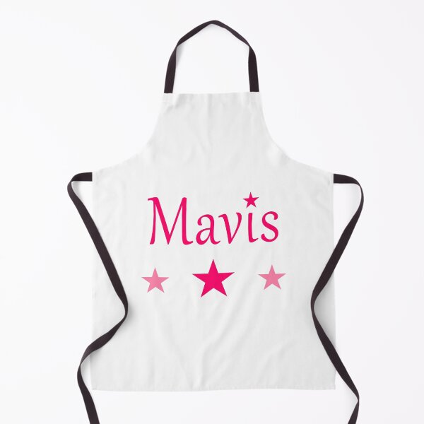 Item preview, Mavis Girls Name Pink Stars designed and sold by Jeallan Designs.