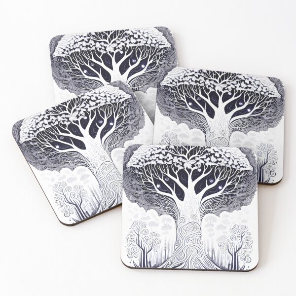 Item preview, tree of life with visible aura designed and sold by Transelasticart.