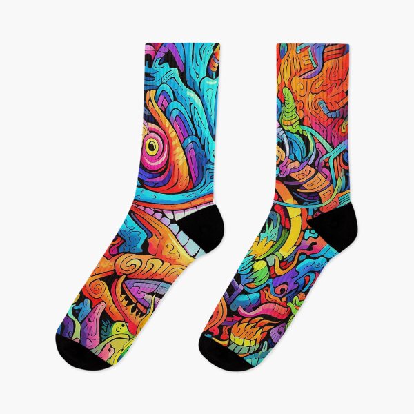Item preview, Abstract Demon Graffiti Doodle designed and sold by Desfix.