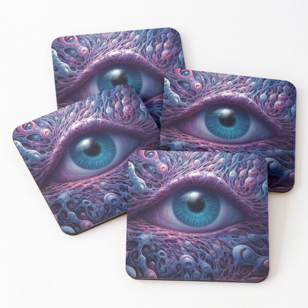 Item preview, Mysterious Eye in Abstract Organic Structures - Cameron Gray-Inspired Design designed and sold by RuNT3ntertained.