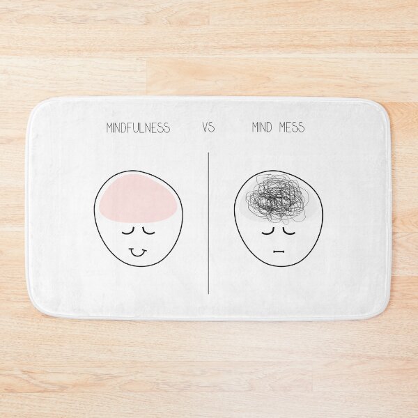 Artikelvorschau, Mindfulness vs Mind Chaos inspirierende Zeichnung entworfen und verkauft von SooperYela.