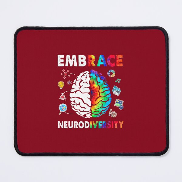 Item preview, Abrace la neurodiversidad Abrace el cerebro ADHD Autismo ASD Tie Dye designed and sold by hyonasnerouzc.
