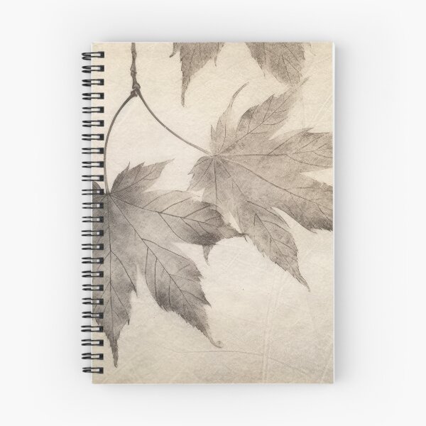 Item preview, Japanese woodblock style leaf prints 07 designed and sold by EmilyDayDreams.