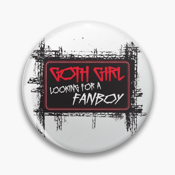 Artikelvorschau, Goth Girl auf der Suche nach einem Fanboy entworfen und verkauft von The Barry Lyga Shop.