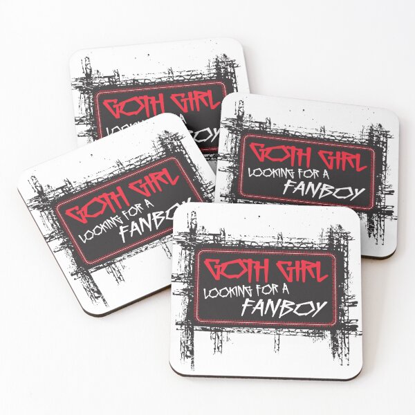 Item preview, Goth Girl Looking for a Fanboy designed and sold by The Barry Lyga Shop.