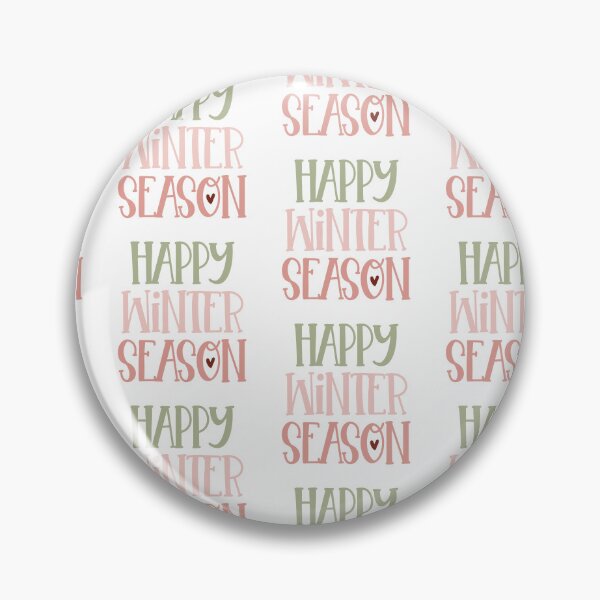 Item preview, Happy winter season | Christmas Quote and Funny Christmas Sayings designed and sold by Illuztratesvg.