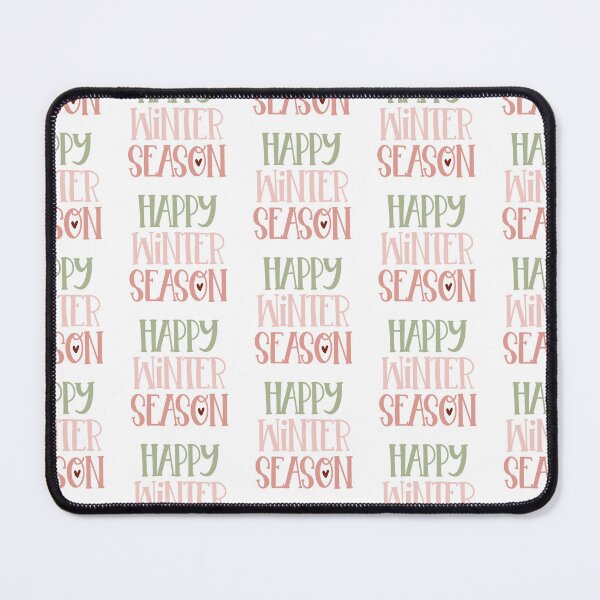 Item preview, Happy winter season | Christmas Quote and Funny Christmas Sayings designed and sold by Illuztratesvg.